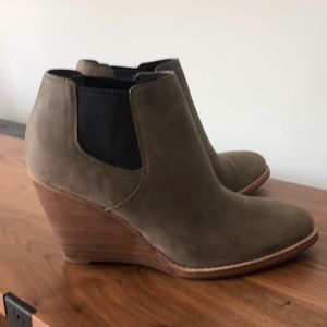 Cole Haan wedge booties